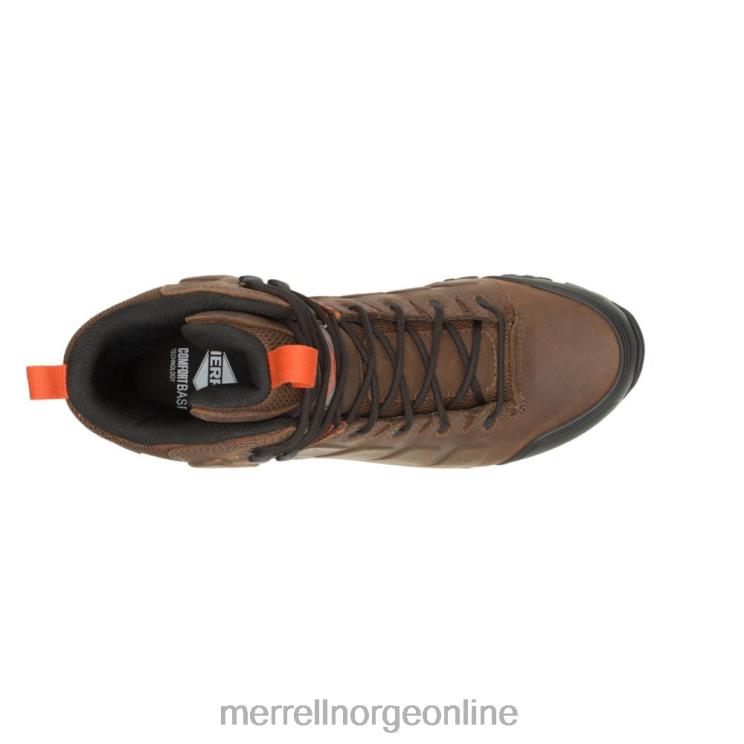 Merrell menn 004LV556 phaserbound 2 mid waterproof sr (j005057) sko jord/oransje