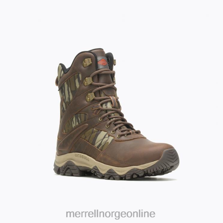 Merrell menn 004LV636 moab 2 tømmer 8\'\' vanntett (j004647) sko karameller/eik