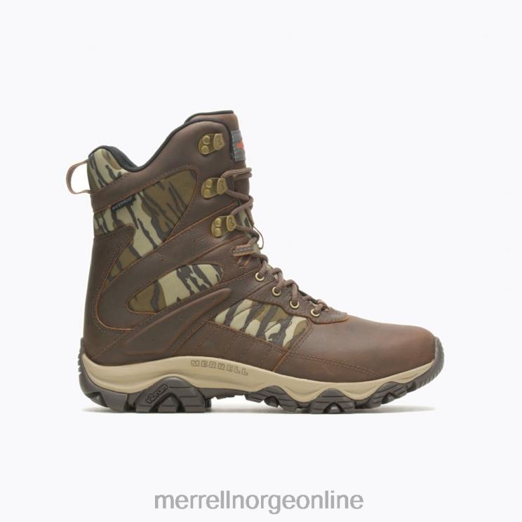Merrell menn 004LV657 moab 2 tømmer 8\'\' termo vanntett (j004643) sko karameller/eik