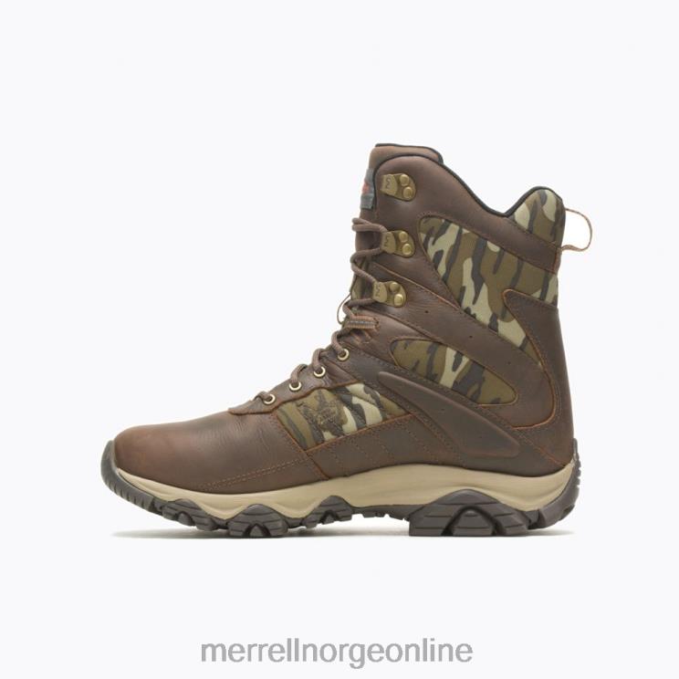 Merrell menn 004LV657 moab 2 tømmer 8\'\' termo vanntett (j004643) sko karameller/eik