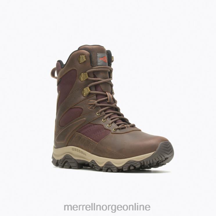 Merrell menn 004LV658 moab 2 tømmer 8\'\' termo vanntett (j004645) sko fløtekaramell