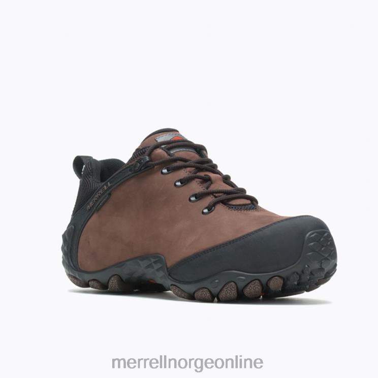 Merrell menn 004LV660 kameleon flux skinn vanntett karbonfiber (j003901) sko brun
