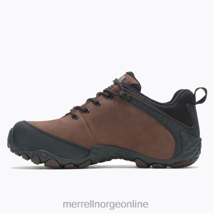Merrell menn 004LV660 kameleon flux skinn vanntett karbonfiber (j003901) sko brun