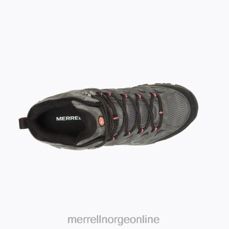 Merrell menn 004LV125 moab 3 mid vanntett (j035833) sko hvithvit