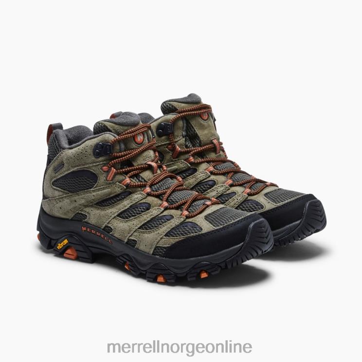 Merrell menn 004LV127 moab 3 mid vanntett (j035841) sko oliven