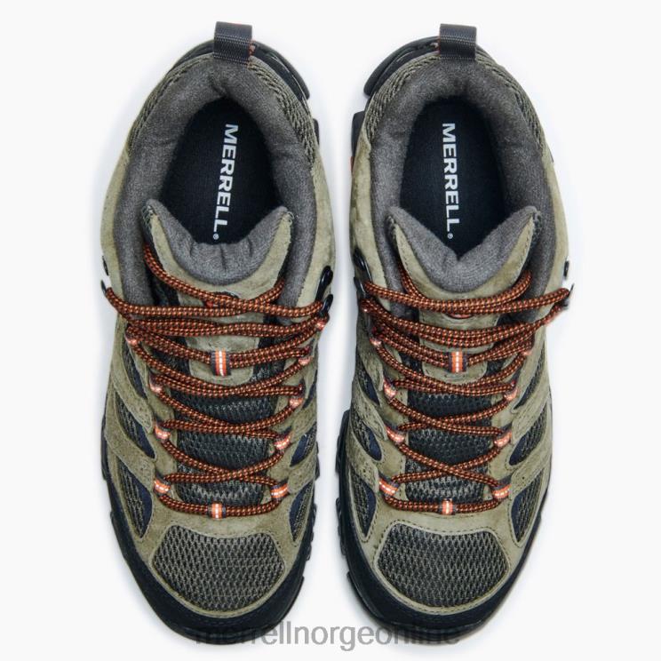 Merrell menn 004LV127 moab 3 mid vanntett (j035841) sko oliven