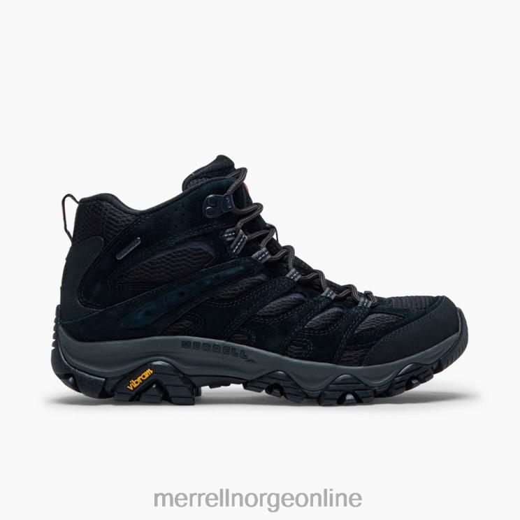 Merrell menn 004LV129 moab 3 mid vanntett (j035835) sko svart