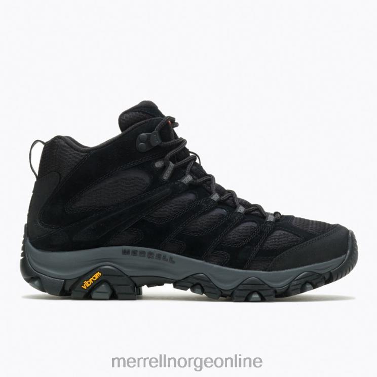 Merrell menn 004LV133 moab 3 mid (j036561) sko svart natt