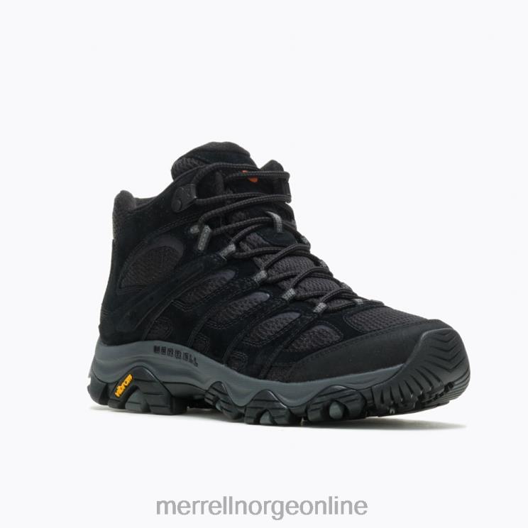 Merrell menn 004LV133 moab 3 mid (j036561) sko svart natt