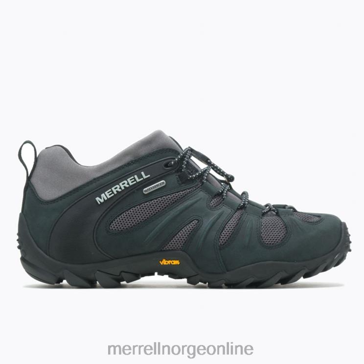 Merrell menn 004LV182 chameleon 8 stretch vanntett (j034177) sko svart/grå