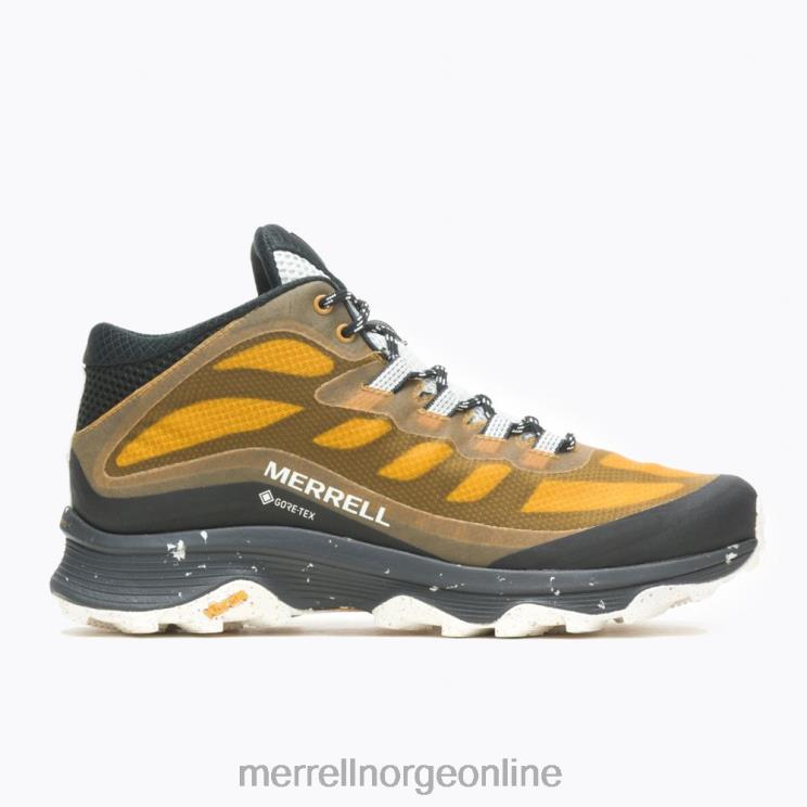 Merrell menn 004LV187 moab speed mid gore-tex (j067547) sko gull ot