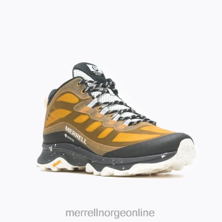 Merrell menn 004LV187 moab speed mid gore-tex (j067547) sko gull ot