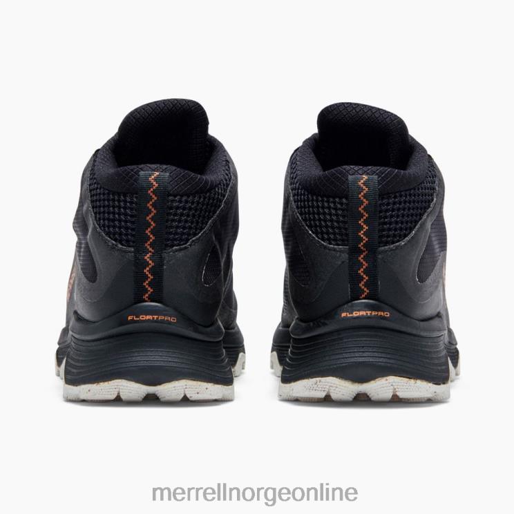 Merrell menn 004LV189 moab speed mid gore-tex (j135409) sko svart
