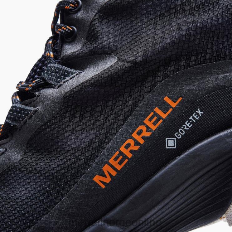 Merrell menn 004LV189 moab speed mid gore-tex (j135409) sko svart