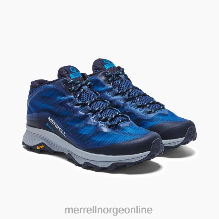 Merrell menn 004LV193 moab speed mid gore-tex (j135413) sko marinen