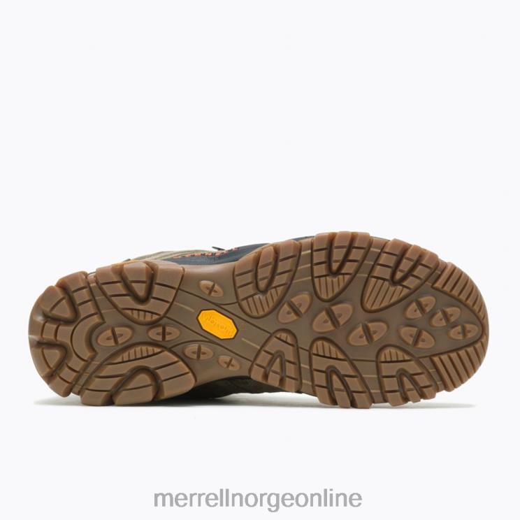 Merrell menn 004LV218 moab 3 mid vanntett bred bredde (j036549w) sko oliven/gummi