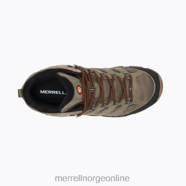 Merrell menn 004LV218 moab 3 mid vanntett bred bredde (j036549w) sko oliven/gummi