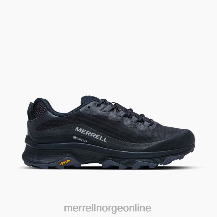 Merrell menn 004LV23 moab speed gore-tex (j067083) sko svart/asfalt