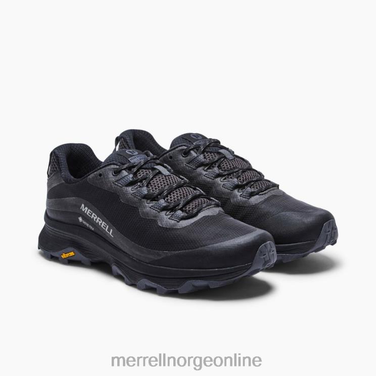 Merrell menn 004LV23 moab speed gore-tex (j067083) sko svart/asfalt