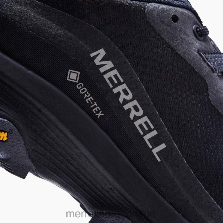 Merrell menn 004LV23 moab speed gore-tex (j067083) sko svart/asfalt