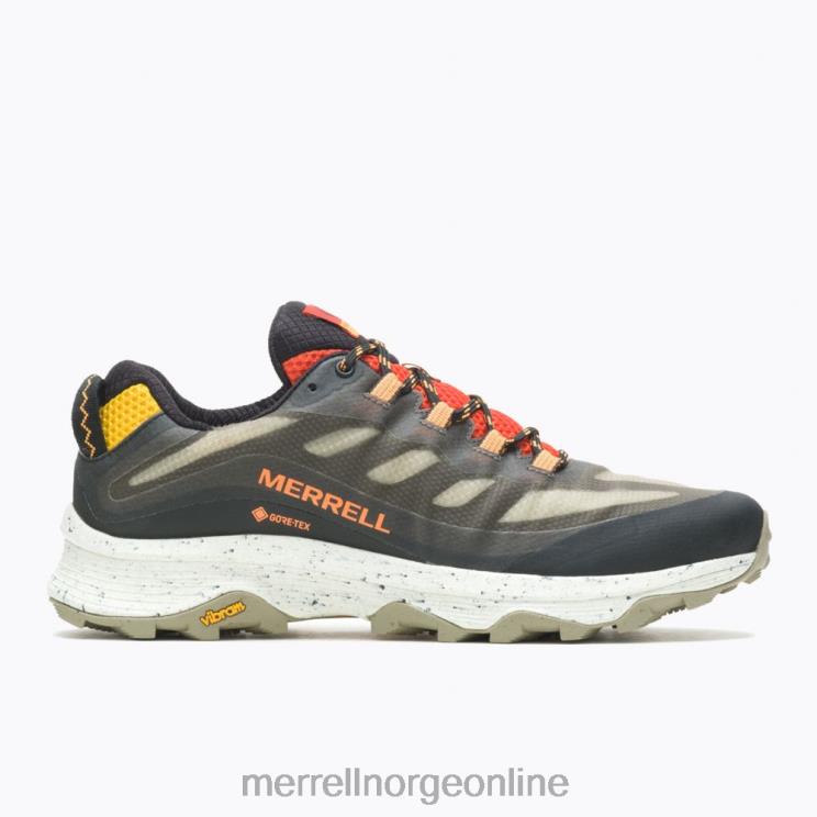 Merrell menn 004LV24 moab speed gore-tex (j067457) sko svart/multi