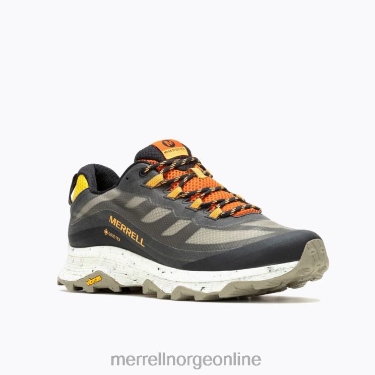 Merrell menn 004LV24 moab speed gore-tex (j067457) sko svart/multi