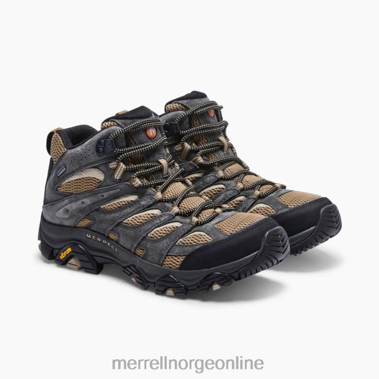 Merrell menn 004LV260 moab 3 mid gore-tex (j036251) sko butternut/beluga