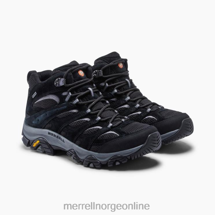 Merrell menn 004LV264 moab 3 mid gore-tex (j036243) sko svart/grå