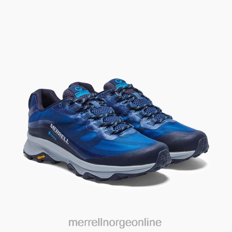 Merrell menn 004LV26 moab speed gore-tex (j066775) sko marinen