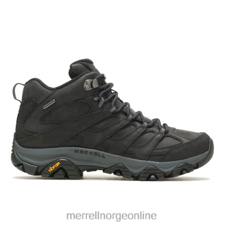 Merrell menn 004LV351 moab 3 prime mid vanntett (j035761) sko svart