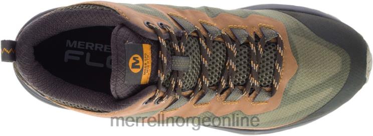 Merrell menn 004LV354 moab hastighet mid gore-tex bred bredde (j135411w) sko lav