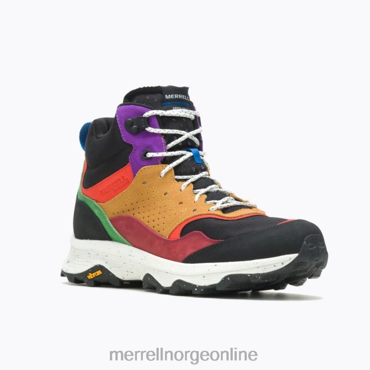 Merrell menn 004LV39 speed solo middels vanntett (j500355) sko svart multi