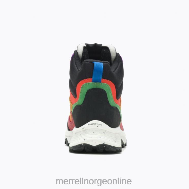 Merrell menn 004LV39 speed solo middels vanntett (j500355) sko svart multi