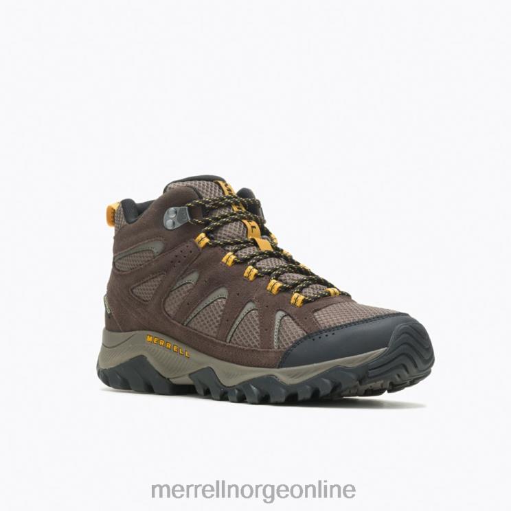 Merrell menn 004LV604 oakcreek mid vanntett bred bredde (j036401w) sko espresso