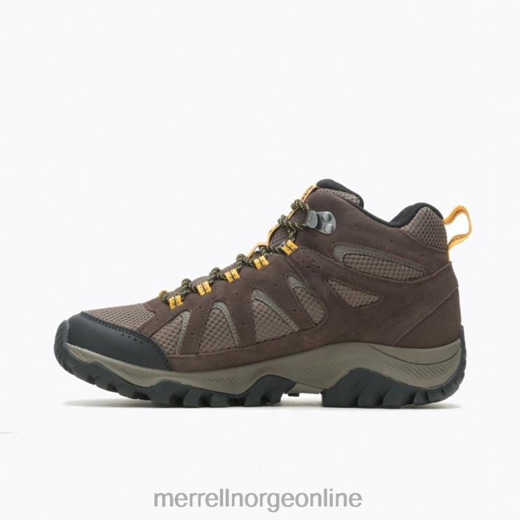 Merrell menn 004LV604 oakcreek mid vanntett bred bredde (j036401w) sko espresso