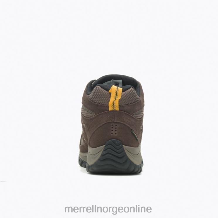 Merrell menn 004LV604 oakcreek mid vanntett bred bredde (j036401w) sko espresso