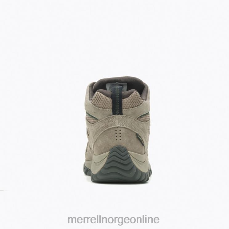 Merrell menn 004LV605 oakcreek mid vanntett bred bredde (j035921w) sko steinblokk