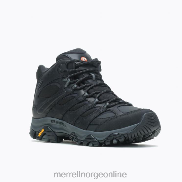 Merrell menn 004LV628 moab 3 thermo mid vanntett bred bredde (j036577w) sko svart