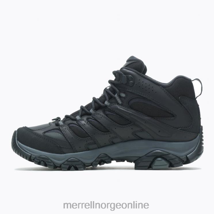 Merrell menn 004LV628 moab 3 thermo mid vanntett bred bredde (j036577w) sko svart