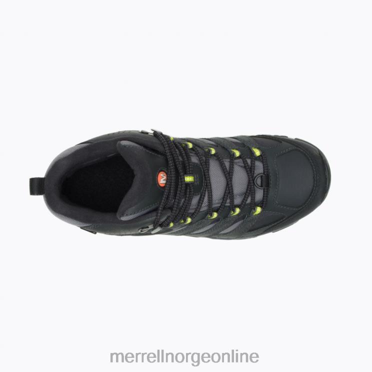 Merrell menn 004LV652 moab 3 thermo mid vanntett (j036629) sko granitt/hei nemlig