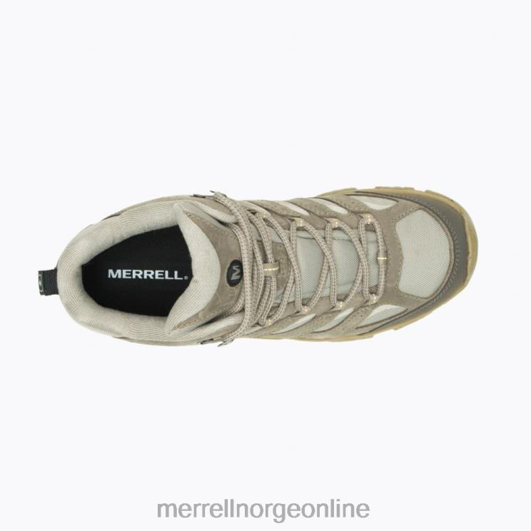 Merrell menn 004LV690 moab 3 glatt mellom gore-tex x huckberry bred bredde (j500305w) sko aluminium