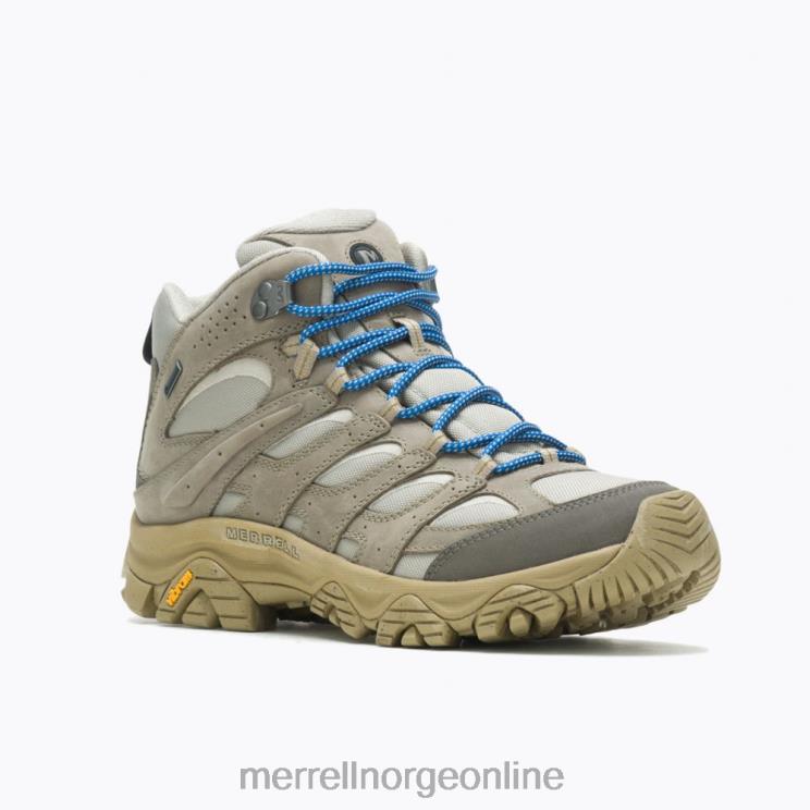 Merrell menn 004LV690 moab 3 glatt mellom gore-tex x huckberry bred bredde (j500305w) sko aluminium