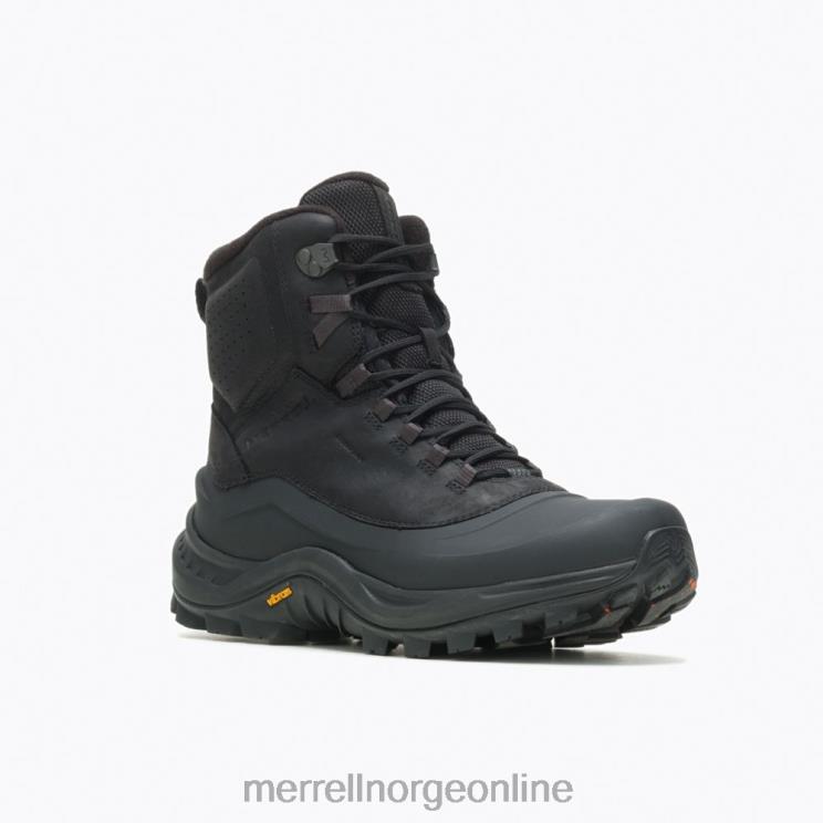 Merrell menn 004LV706 thermo overlook 2 mid vanntett (j035287) sko svart