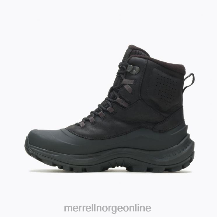 Merrell menn 004LV706 thermo overlook 2 mid vanntett (j035287) sko svart