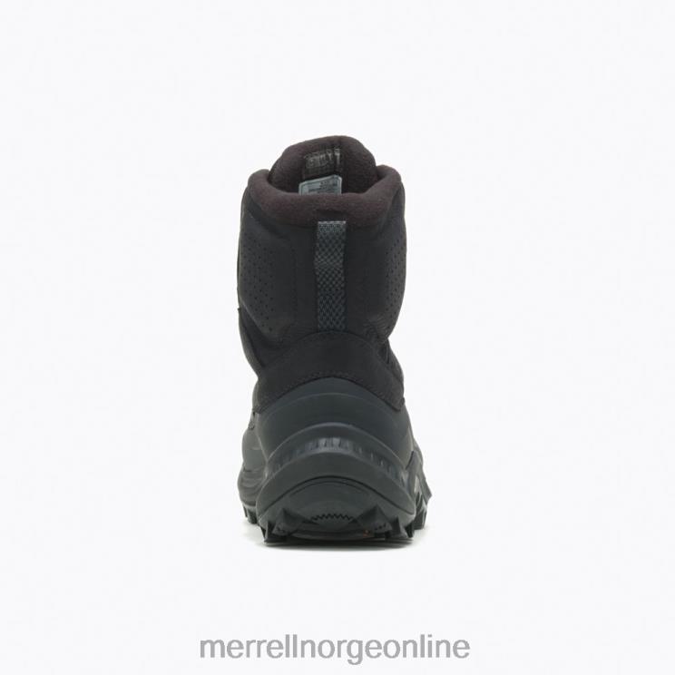 Merrell menn 004LV706 thermo overlook 2 mid vanntett (j035287) sko svart