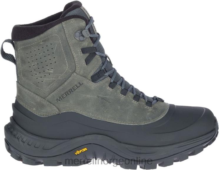 Merrell menn 004LV707 thermo overlook 2 mid vanntett (j035289) sko grå