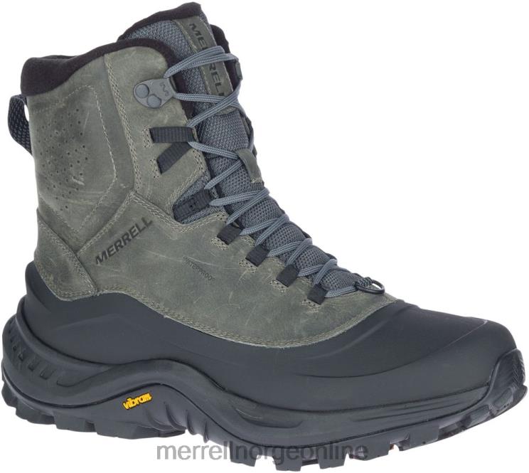 Merrell menn 004LV707 thermo overlook 2 mid vanntett (j035289) sko grå