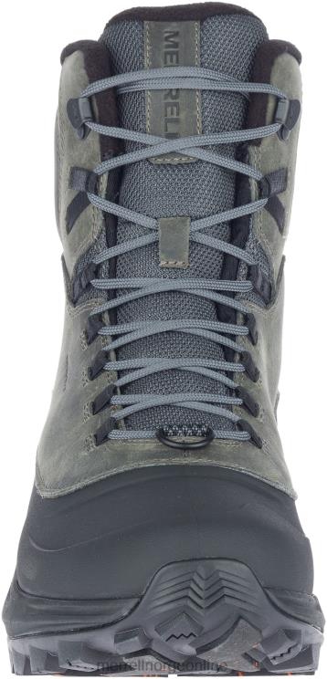 Merrell menn 004LV707 thermo overlook 2 mid vanntett (j035289) sko grå