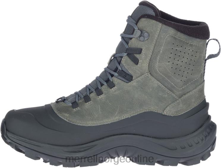 Merrell menn 004LV707 thermo overlook 2 mid vanntett (j035289) sko grå