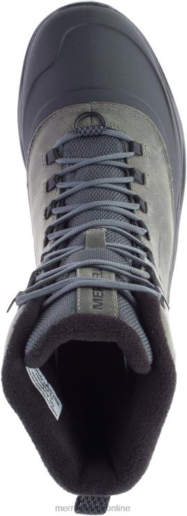 Merrell menn 004LV707 thermo overlook 2 mid vanntett (j035289) sko grå